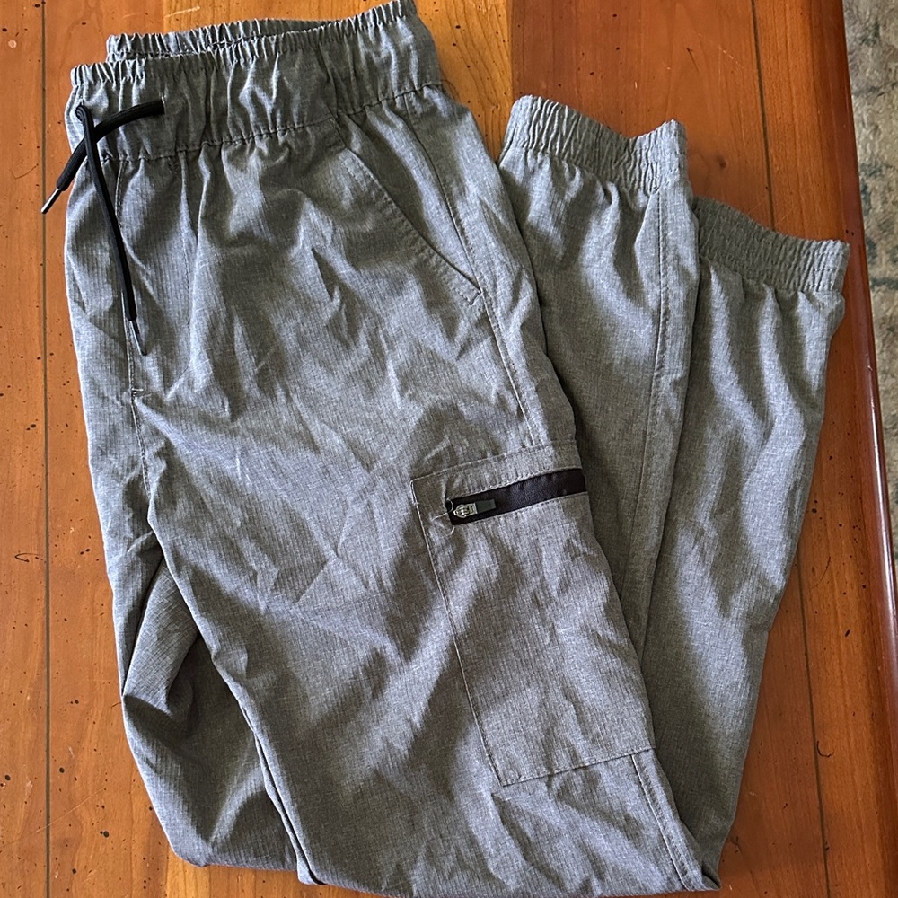 Hawk Boys L 14/16 Gray Jogger Pants